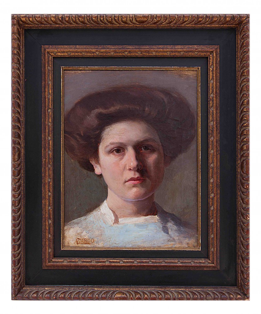 alberto zardo: Volto di donna